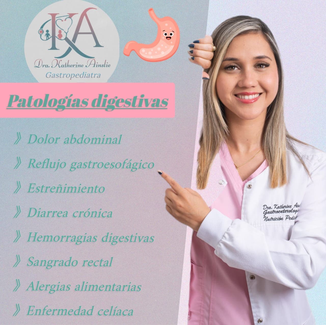 Lista de servicios médicos pediátricos